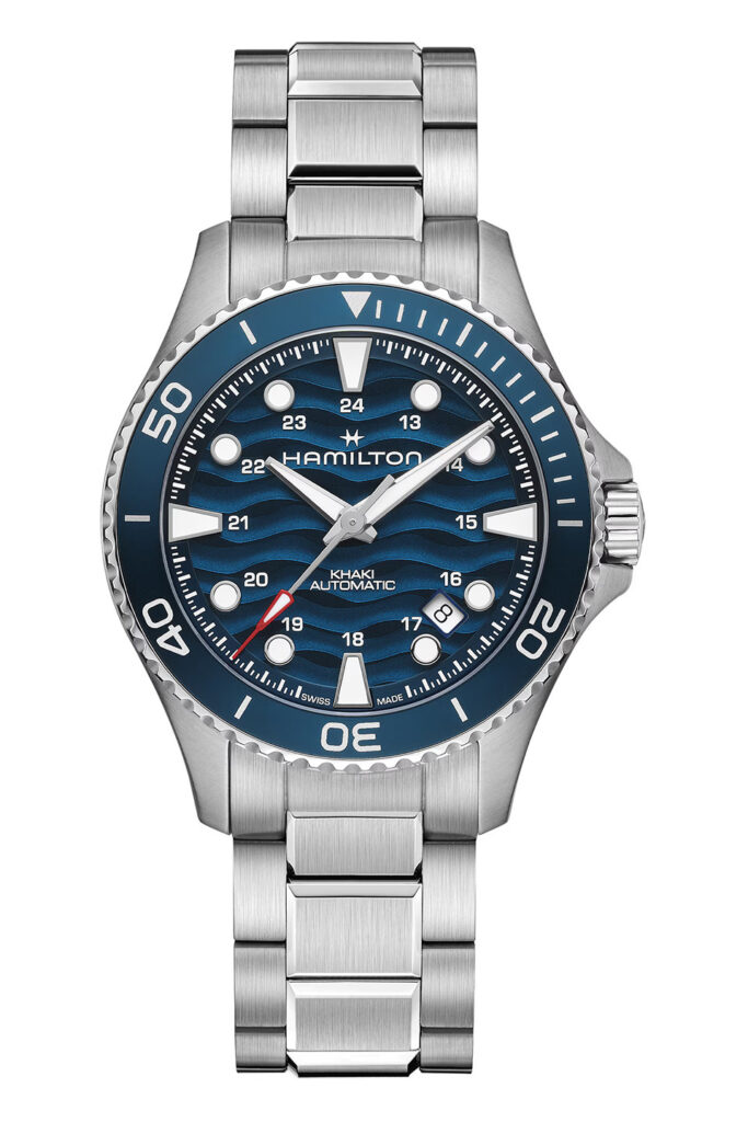 Khaki Navy Scuba Auto 40mm H82425140